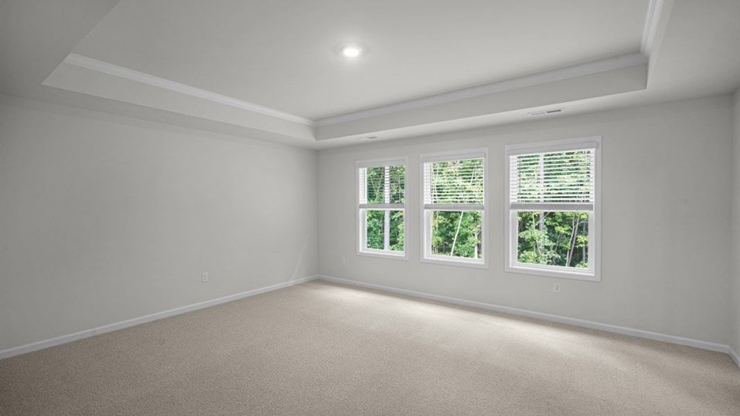 Spacious, unfurnished interior of a new home in Horton Park, Apex (Image 16).