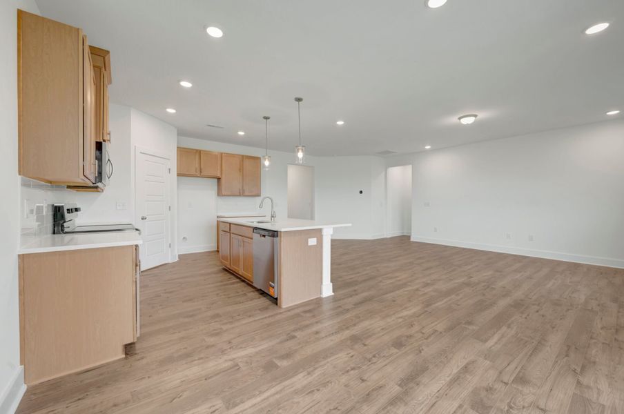 Furnished interior view inside a new home in Fox Field Farms, Broadway (Image 8).