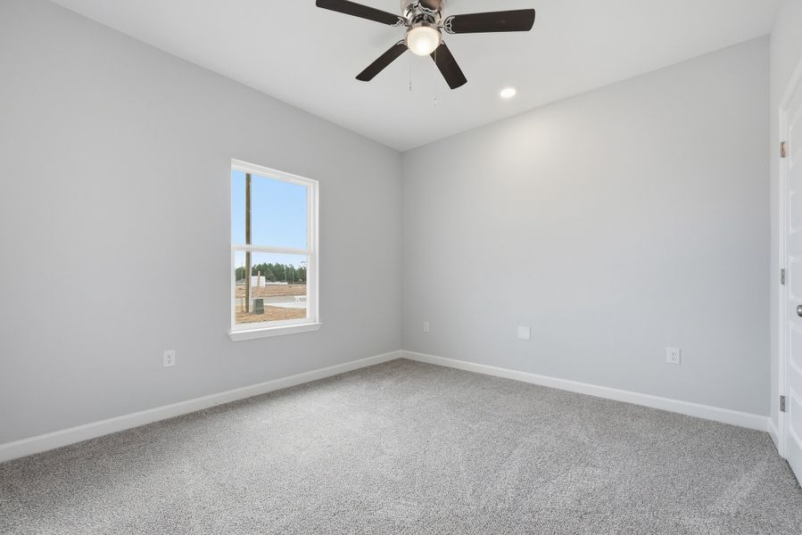 Spacious, unfurnished interior of a new home in Southern Charm, Crestview (Image 42).