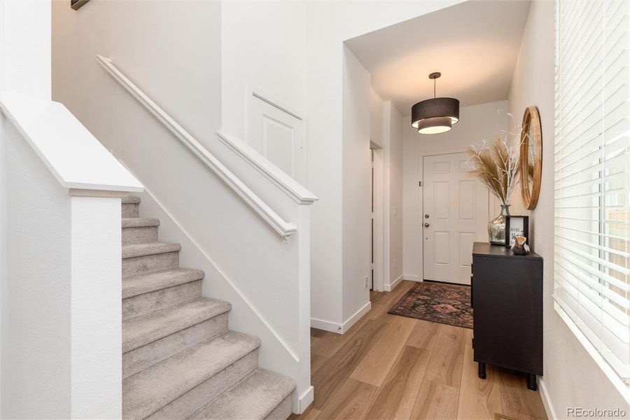 Furnished interior view inside a new home in , Parker (Image 36).