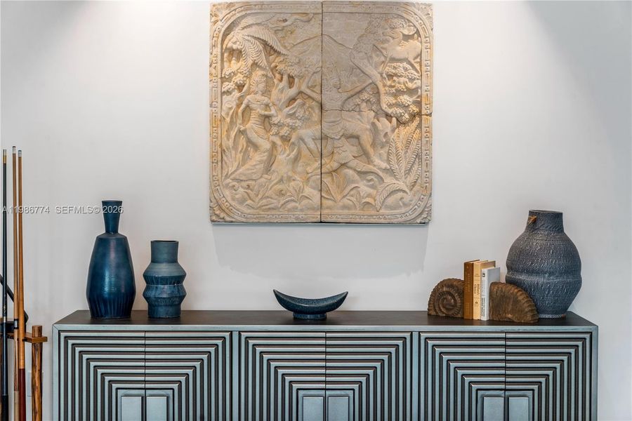 Close-up of interior finishes inside a home in , Miami (Image 19).