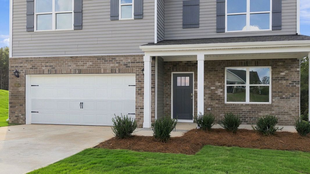 Exterior details and patio area of a home in Beaver Dam Crossing, Bailey (Image 3).