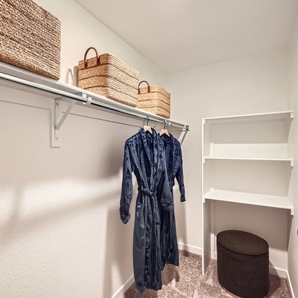 Juniper owners walk in closet Juniper owners walk in closet