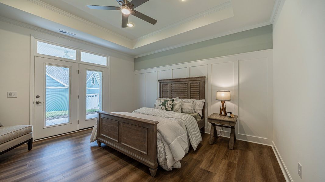 Furnished interior view inside a new home in The Villas at Pinewood, Asheboro (Image 30). Furnished interior view inside a new home in The Villas at Pinewood, Asheboro (Image 30).