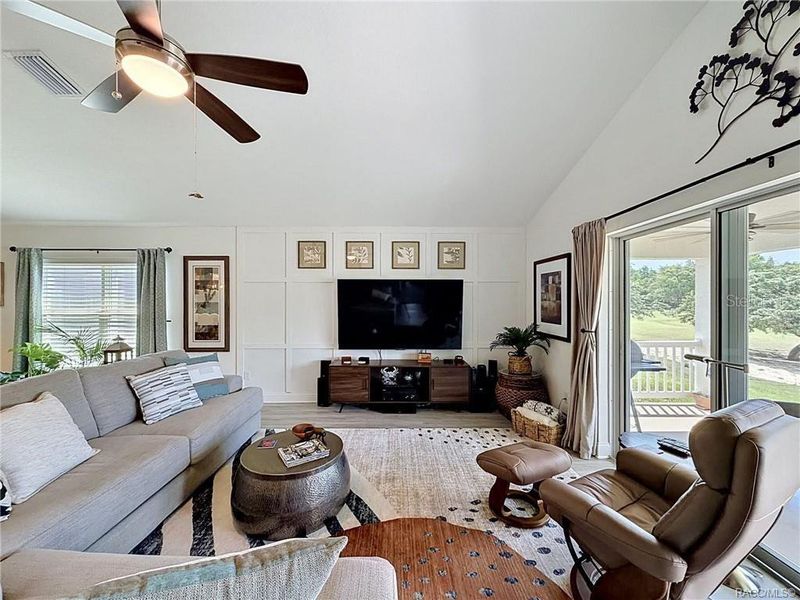 Furnished interior view inside a new home in The Fairways At Twisted Oaks, Beverly Hills (Image 15).