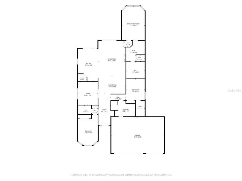 2D floor plan layout of this home in , Palmetto, FL (Image 6). 2D floor plan layout of this home in , Palmetto, FL (Image 6).