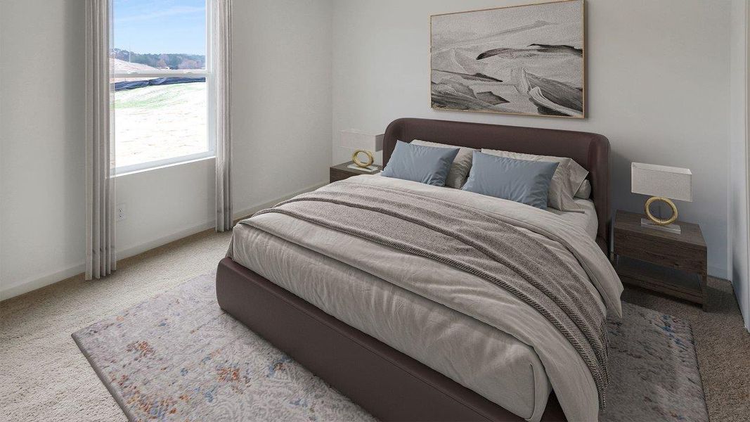 Furnished interior view inside a new home in Liberty, Panama City (Image 14).