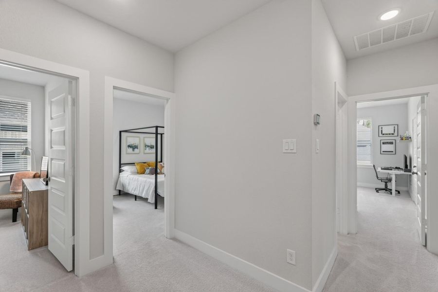 Furnished interior view inside a new home in Lakes at Creekside 50′, Tomball (Image 9). Furnished interior view inside a new home in Lakes at Creekside 50′, Tomball (Image 9).