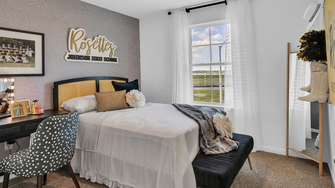 Furnished interior view inside a new home in Prairie Lakes, Buda (Image 15).