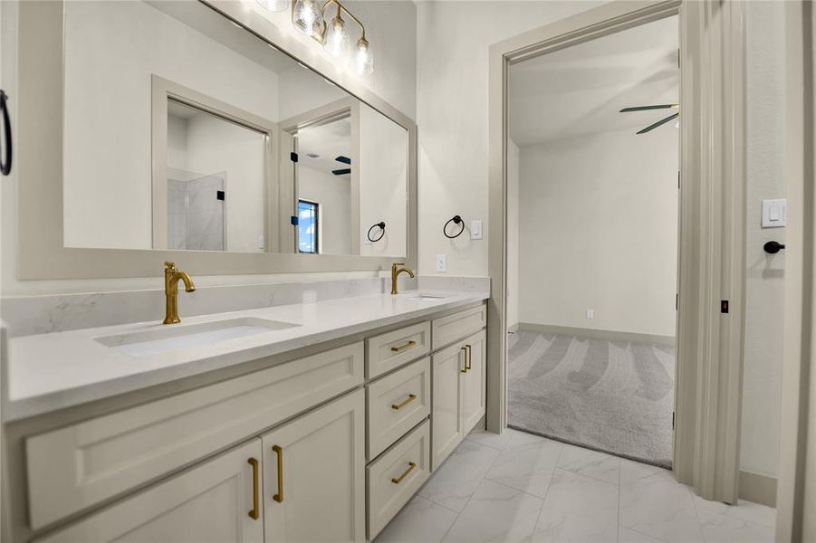 Furnished interior view inside a new home in , Decatur (Image 12).