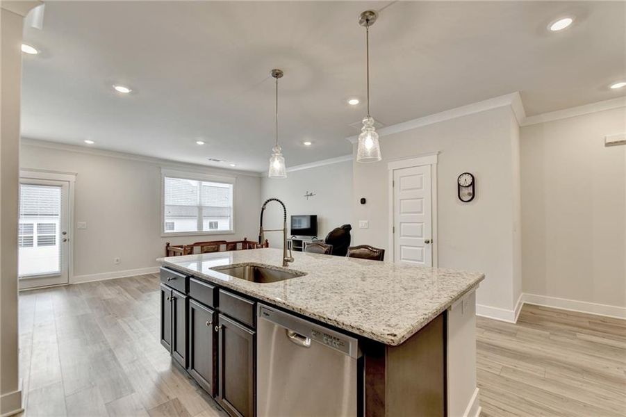 Furnished interior view inside a new home in , Auburn (Image 10).