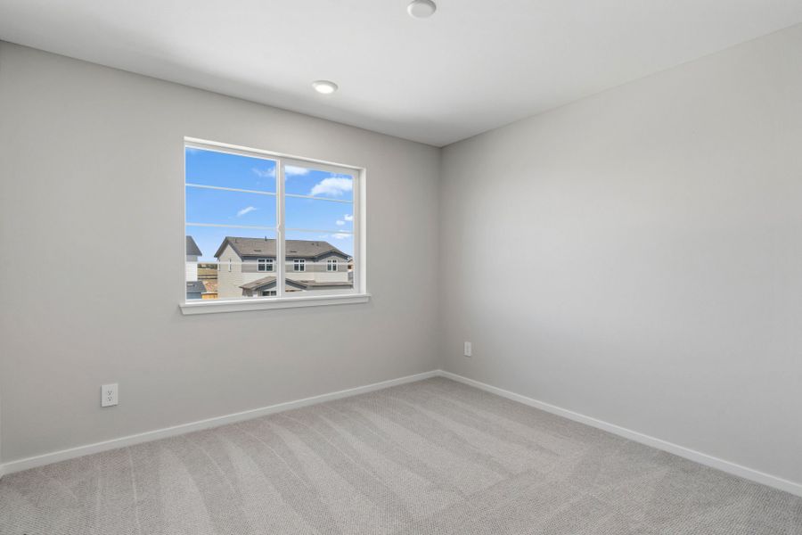Spacious, unfurnished interior of a new home in Murata Farms, Fort Lupton (Image 12). Spacious, unfurnished interior of a new home in Murata Farms, Fort Lupton (Image 12).
