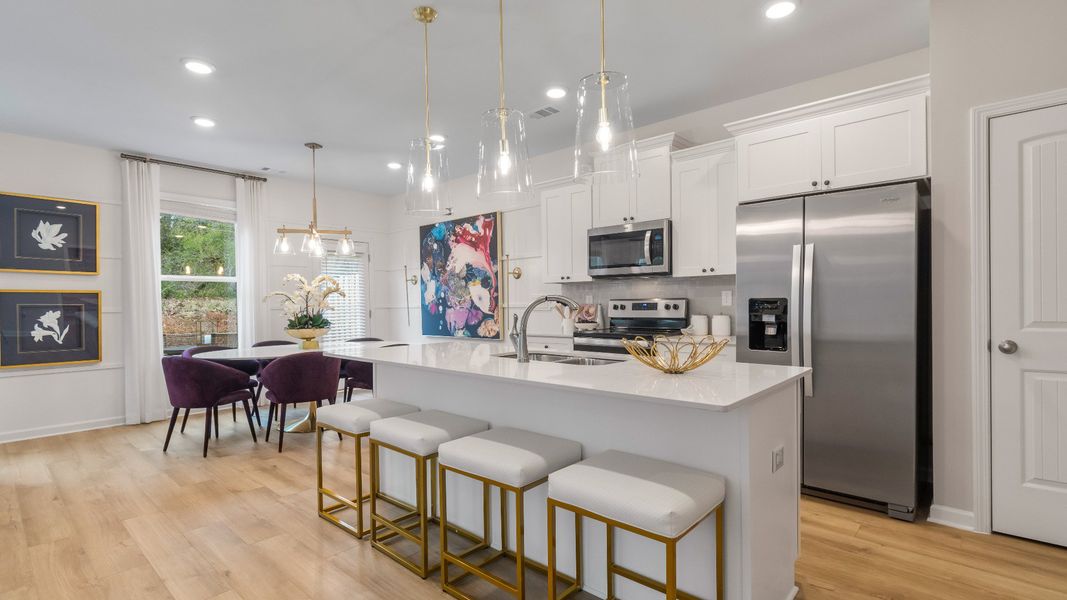 Representative furnished interior of a home built from the Austin - Alternate by DRB Homes in Diamante, Stockbridge (Image 10). Representative furnished interior of a home built from the Austin - Alternate by DRB Homes in Diamante, Stockbridge (Image 10).
