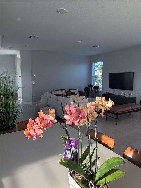 Furnished interior view inside a new home in Center Lake on the Park, St. Cloud (Image 4).