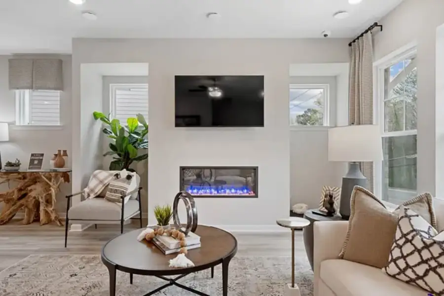 Furnished interior view inside a new home in Dreycott, Lawrenceville (Image 5).