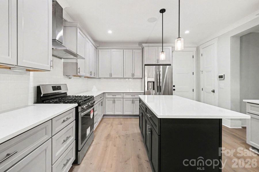 Furnished interior view inside a new home in , Charlotte (Image 6).