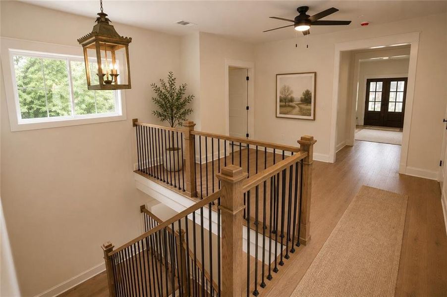 Furnished interior view inside a new home in , Dacula (Image 18). Furnished interior view inside a new home in , Dacula (Image 18).