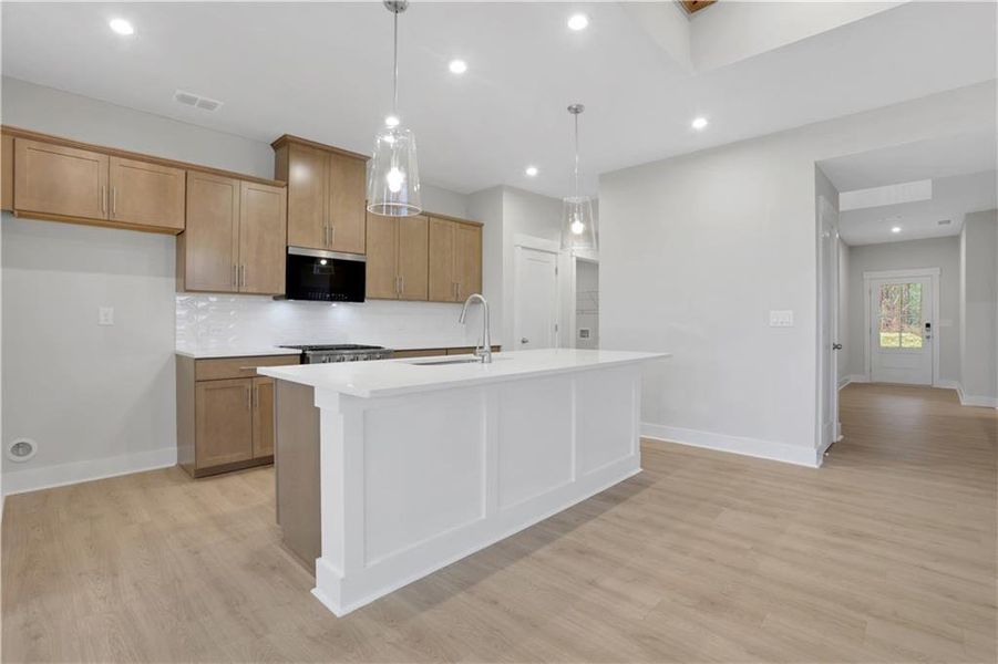 Furnished interior view inside a new home in Cambridge at Steels Bridge, Canton (Image 12).