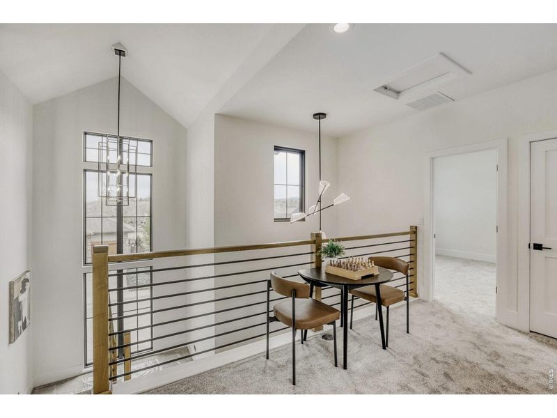 Furnished interior view inside a new home in , Loveland (Image 13).