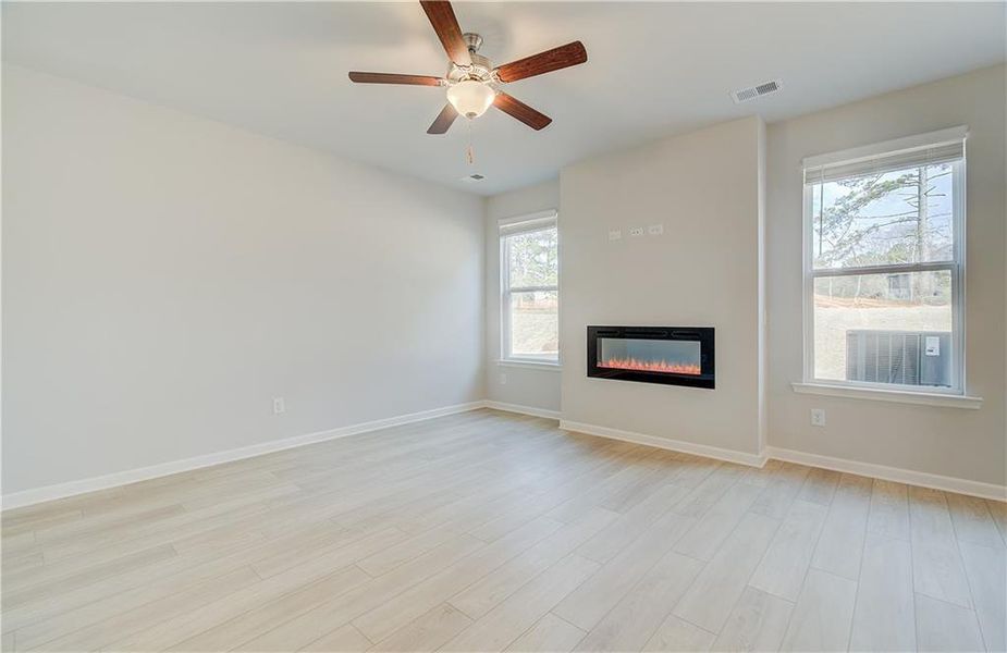 Spacious, unfurnished interior of a new home in Bowers Farm, McDonough (Image 28). Spacious, unfurnished interior of a new home in Bowers Farm, McDonough (Image 28).