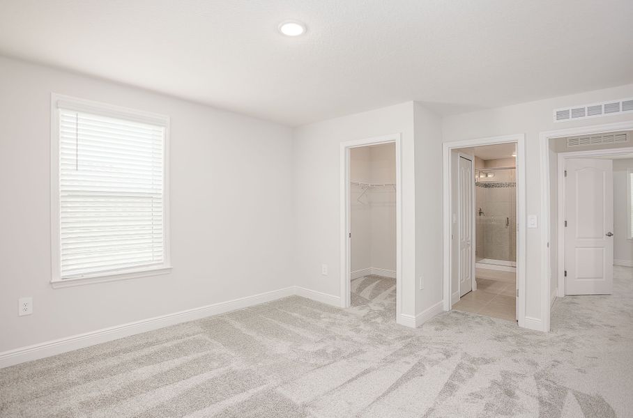 Representative unfurnished interior of a home built from the Carrington by Maronda Homes in Malabar Springs, Palm Bay (Image 53).