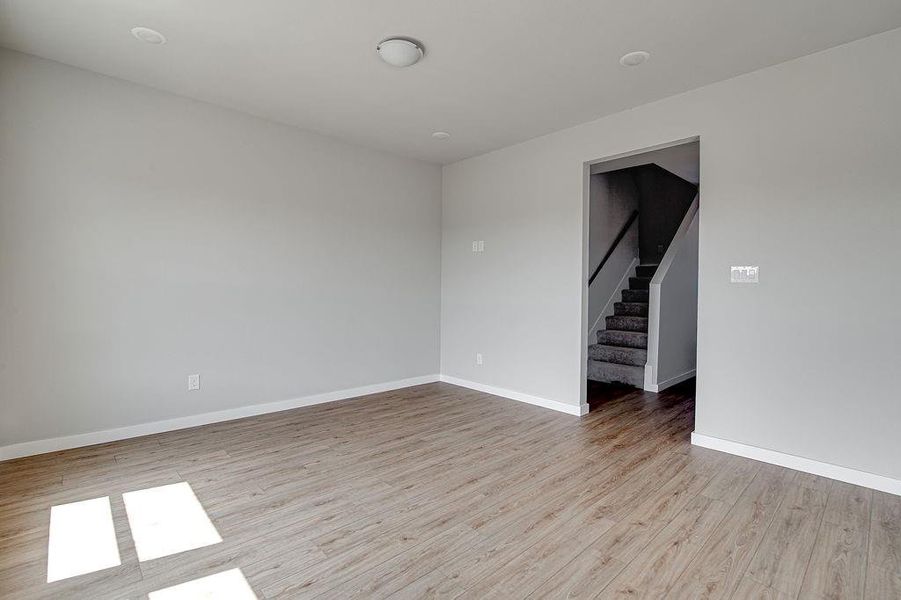 Spacious, unfurnished interior of a new home in Trails of Fossil Creek, Fort Worth (Image 16). Spacious, unfurnished interior of a new home in Trails of Fossil Creek, Fort Worth (Image 16).