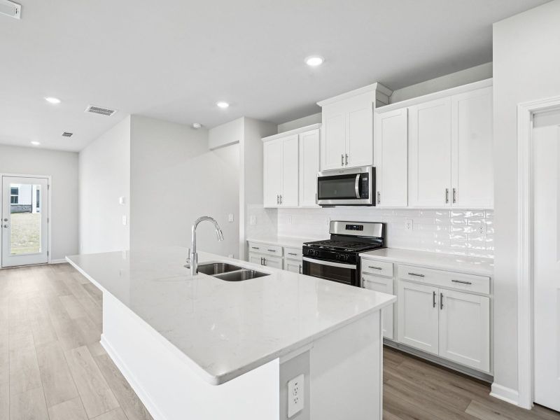 Furnished interior view inside a new home in Hawthorne Station, College Park (Image 5).