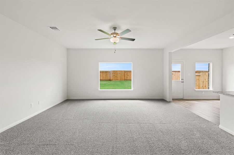 Spacious, unfurnished interior of a new home in Cresson Estates, Cresson (Image 6).