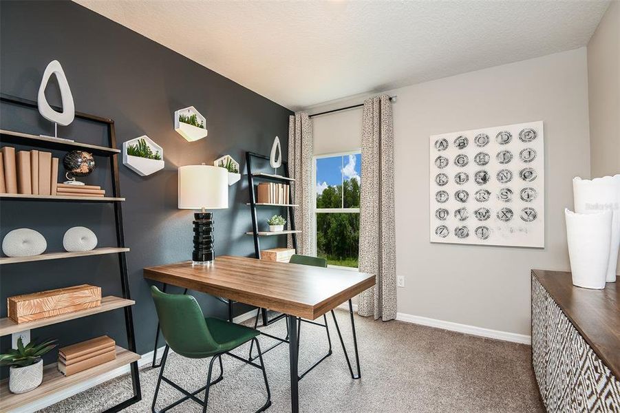Furnished interior view inside a new home in Two Rivers, Zephyrhills (Image 21).