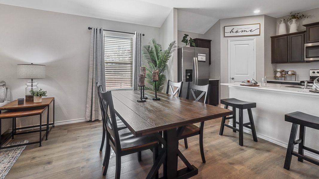 Furnished interior view inside a new home in The Reserve at Timber Creek, Lindale (Image 3).