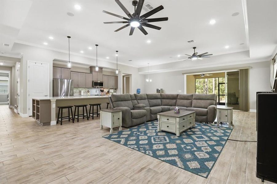 Furnished interior view inside a new home in , Homosassa (Image 17).