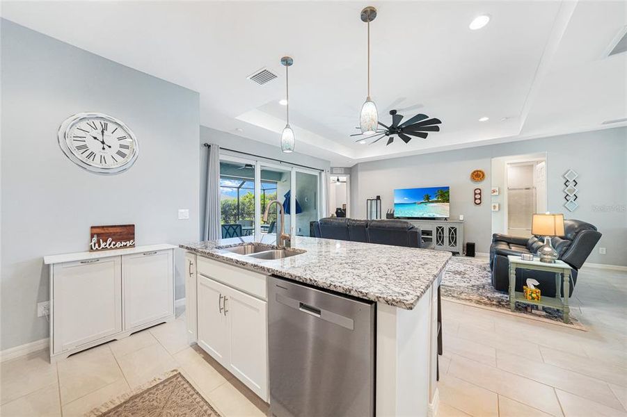 Furnished interior view inside a new home in , Punta Gorda (Image 16).