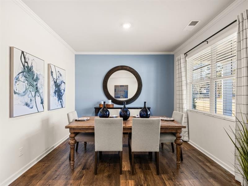 Furnished interior view inside a new home in Thompson Ridge, Dallas (Image 7).