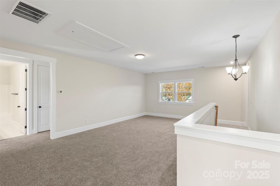 Spacious, unfurnished interior of a new home in Riverwalk, Rock Hill (Image 27).