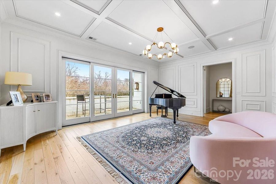 Furnished interior view inside a new home in , Charlotte (Image 9). Furnished interior view inside a new home in , Charlotte (Image 9).