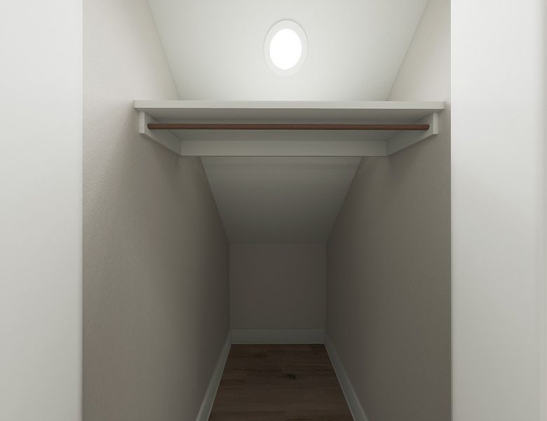 Representative unfurnished interior of a home built from the Avery by Tri Pointe Homes in The Meadows, Denton (Image 22).