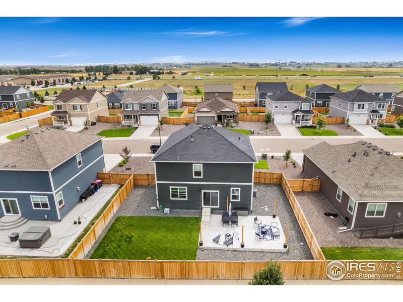 Front exterior of a new home in Mountain View Ranch, Wellington, CO, highlighting curb appeal (Image 20). Front exterior of a new home in Mountain View Ranch, Wellington, CO, highlighting curb appeal (Image 20).