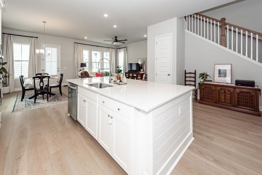 Furnished interior view inside a new home in , Summerville (Image 14).