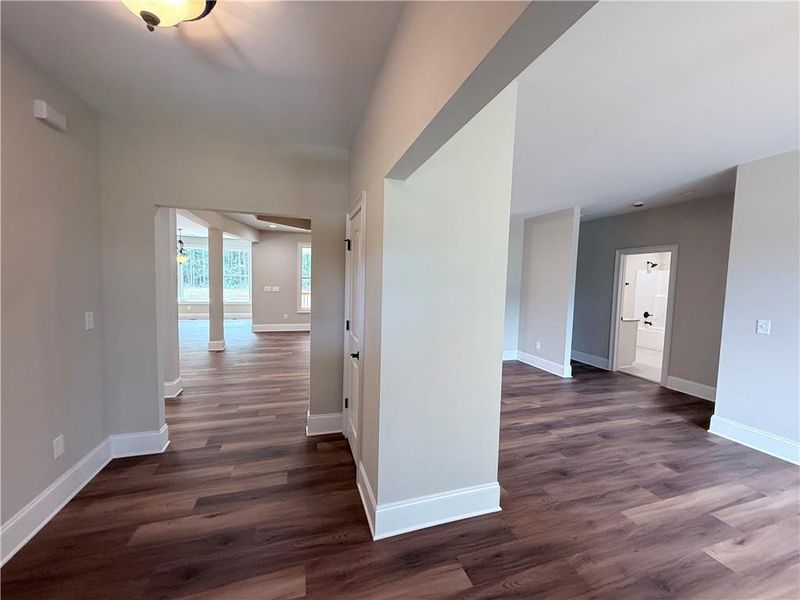 Spacious, unfurnished interior of a new home in , Mansfield (Image 23).