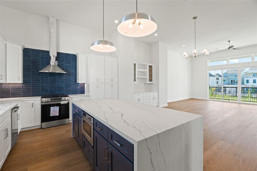 Furnished interior view inside a new home in , Houston (Image 9).