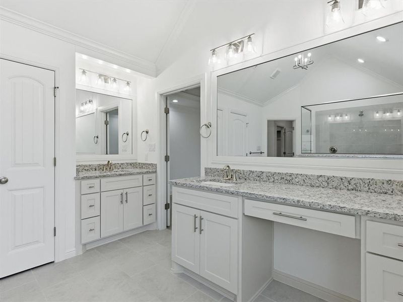 Furnished interior view inside a new home in , Godley (Image 15).