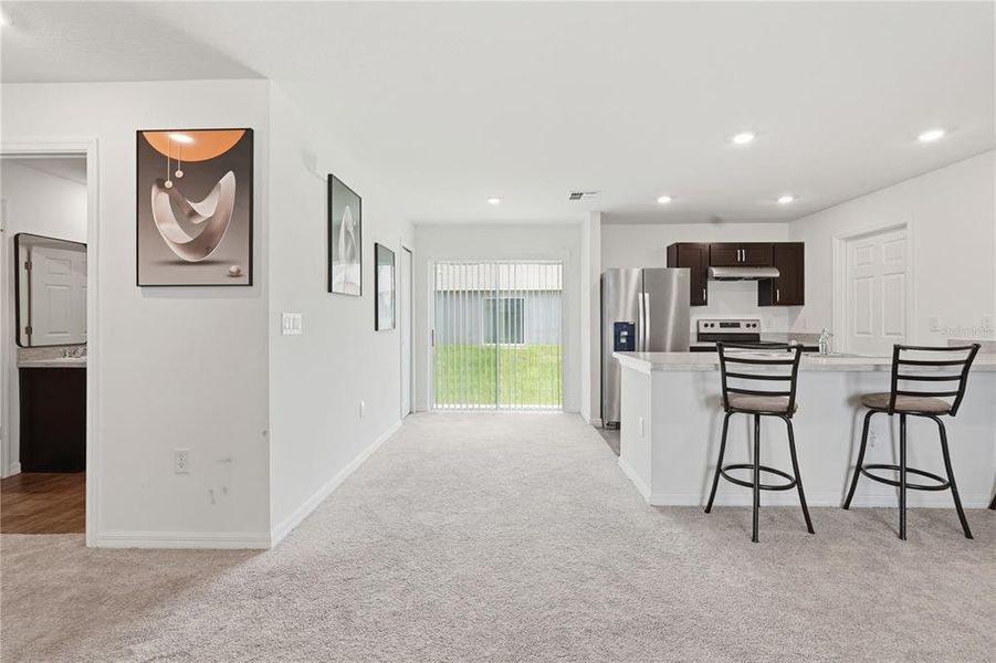 Furnished interior view inside a new home in Poinciana, Poinciana (Image 13). Furnished interior view inside a new home in Poinciana, Poinciana (Image 13).