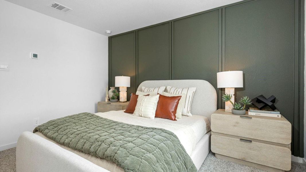 Elevations, exterior/ interior colors, options, available upgrades that require an additional charge, and standard features will vary in each community and subject change without notice. Call for details.