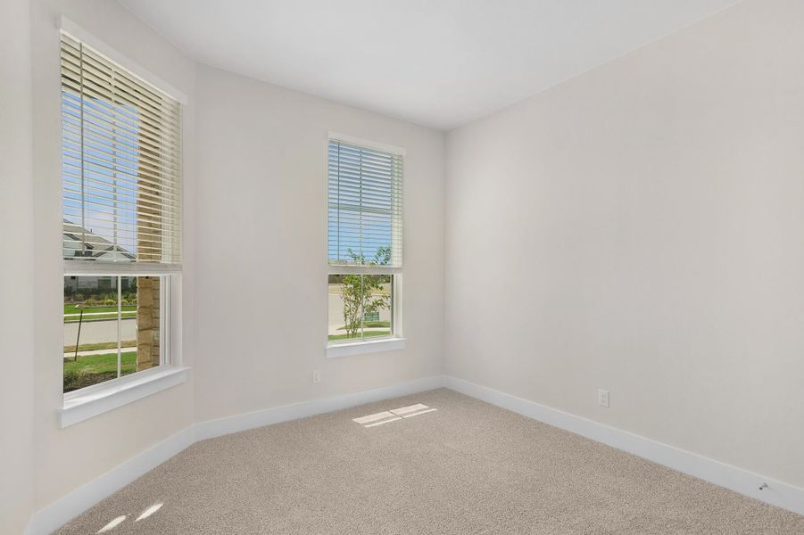 Representative unfurnished interior of a home built from the Archer by Chesmar Homes in Highland Village, Georgetown (Image 11).