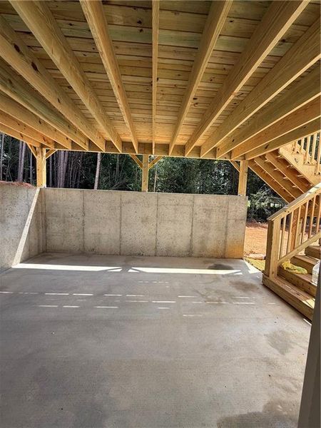 In-progress construction of a new home in , Calhoun, GA (Image 9).
