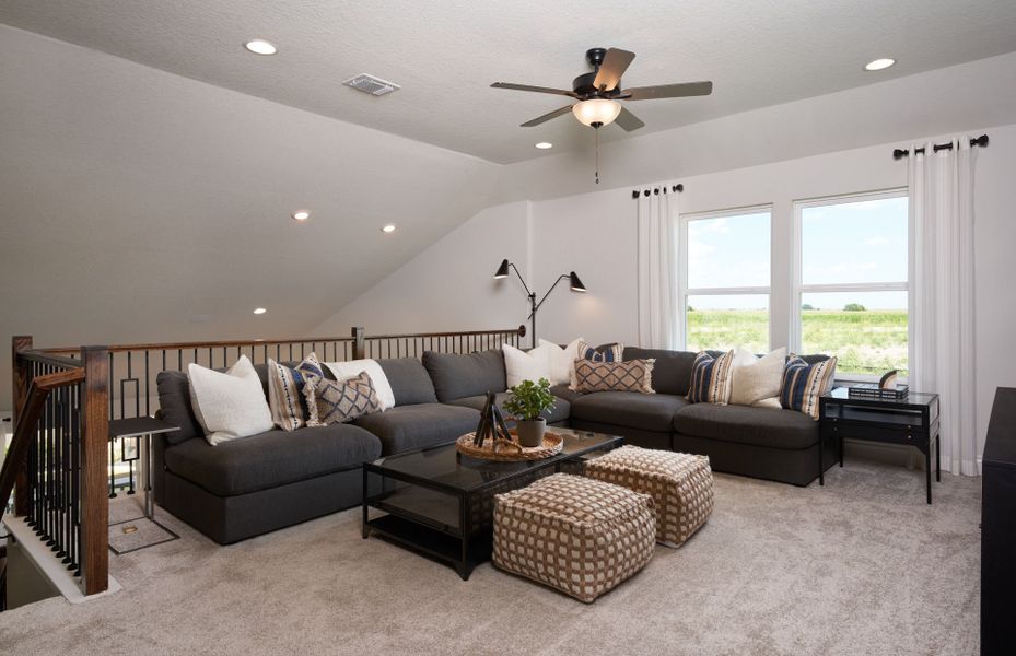 Representative furnished interior of a home built from the Puma by Pulte Homes in Highland Lakes, McKinney (Image 26). Representative furnished interior of a home built from the Puma by Pulte Homes in Highland Lakes, McKinney (Image 26).