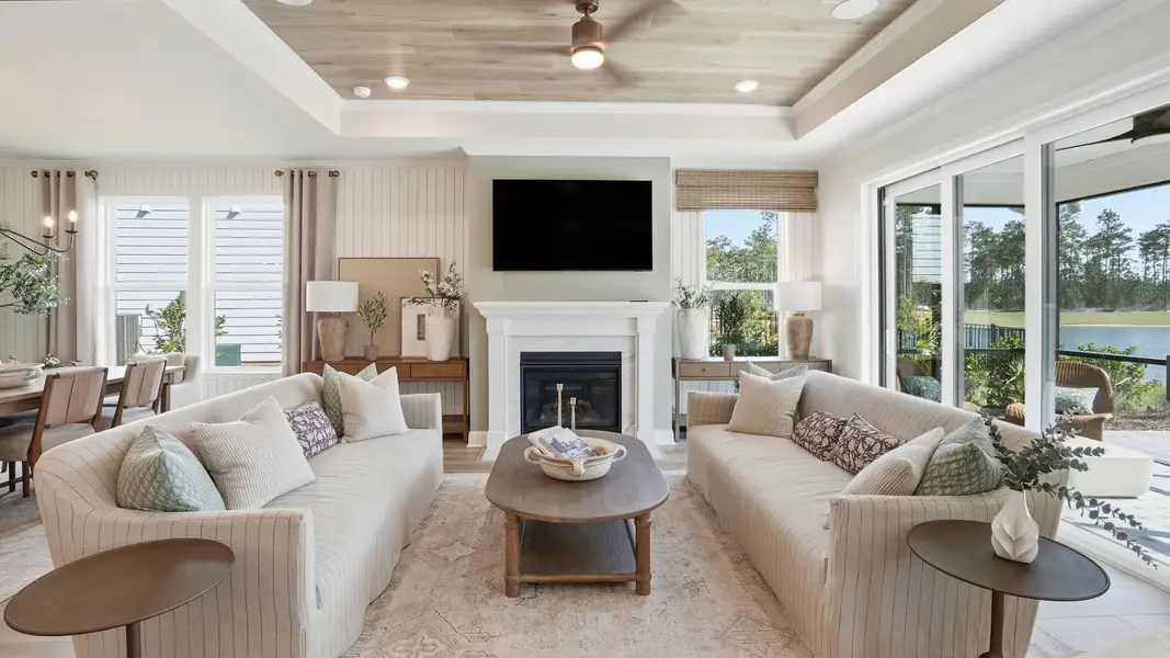 Representative furnished interior of a home built from the Renown by Del Webb in Del Webb Point Hope, Charleston (Image 25). Representative furnished interior of a home built from the Renown by Del Webb in Del Webb Point Hope, Charleston (Image 25).