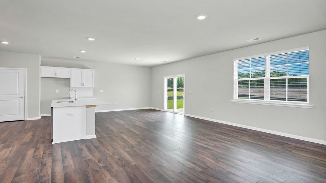 Representative unfurnished interior of a home built from the AISLE by D.R. Horton in Livingston Woods, Irmo (Image 14).