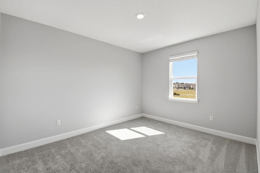 Representative unfurnished interior of a home built from the Cumberland by Taylor Morrison in Harvest at Ovation, Winter Garden (Image 51).