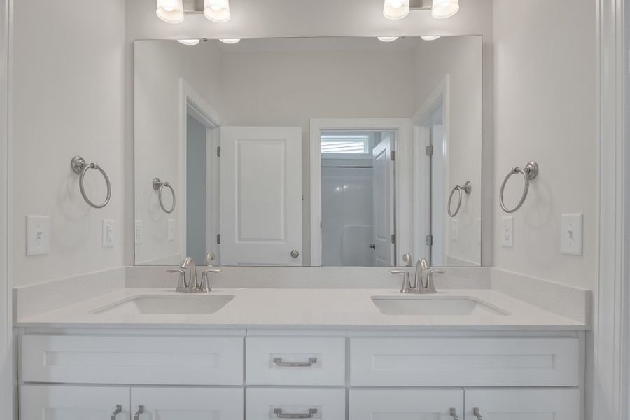 Representative furnished interior of a home built from the The Sutton by RobuckHomes in Kennebec Crossing, Angier (Image 10).